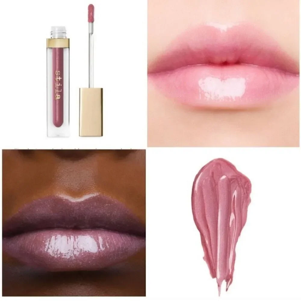 Stila Beauty Boss Elevator Pitch + Synergy Lip Gloss Sealed New Deluxe Mini Size